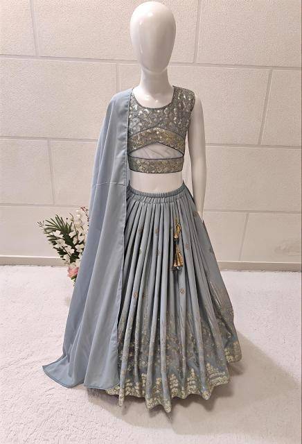 Trending Sequins Embroidered with Beautiful Georgette Wholesale children clothing in Ahmedabad